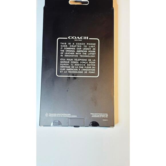 Coach Rexy Glitter Dinosaur iPhone 15 Pro Max Protective MagSafe Clear Case - Picture 4 of 6